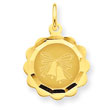 14K Gold Wedding Bells Charm