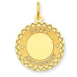 14K Gold Happy Anniversary Charm