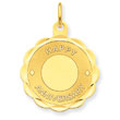 14K Gold Happy Anniversary Charm