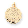 14K Gold Special Daughter Charm