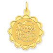 14K Gold Happy Birthday Charm