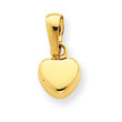 14K Gold Heart Charm