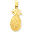 14K Gold Pineapple Charm