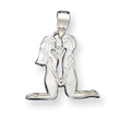 Sterling Silver Man & Woman Charm