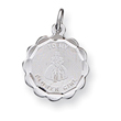 Sterling Silver To My Flower Girl Disc Charm