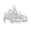 Sterling Silver Daughter Charm