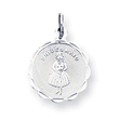 Sterling Silver Bridesmaid Disc Charm