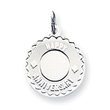 Sterling Silver Happy Anniversary Disc Charm