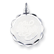 Sterling Silver Mother Disc Charm