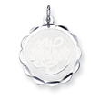 Sterling Silver Mother Disc Charm