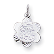 Sterling Silver Happy Birthday Disc Charm