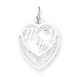 Sterling Silver #1 Mom Charm