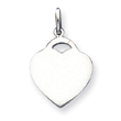 Sterling Silver Heart Charm