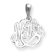Sterling Silver Mother Pendant