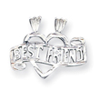 Sterling Silver Best Friend Break Apart Charm