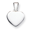 Sterling Silver Heart Charm