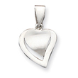 Sterling Silver Double Heart Pendant