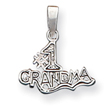Sterling Silver #1 Grandma Pendant