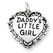 Sterling Silver Antiqued Daddy