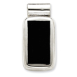 Sterling Silver Onyx Pendant