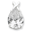Sterling Silver CZ Pendant