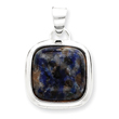 Sterling Silver Sodalite Stone Pendant