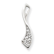 Sterling Silver CZ Pendant