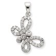 Sterling Silver CZ Pendant