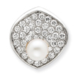 Sterling Silver Imitation Pearl Pendant
