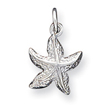 Sterling Silver Starfish Charm