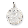 Sterling Silver Sanddollar Charm