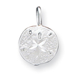 Sterling Silver Sanddollar Charm