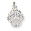Sterling Silver FiligreeShellCharm