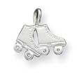 Sterling Silver Roller Skates Pendant