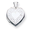 Sterling Silver Heart Locket