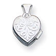 Sterling Silver Heart Locket