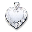 Sterling Silver Heart Locket