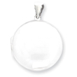 Sterling Silver Polished Domed Locket