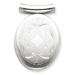 Sterling Silver Oval Slide Locket