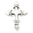 Sterling Silver Gothic Cross Pendant