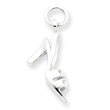 Sterling Silver High Heel Pendant