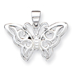 Sterling Silver Butterfly Pendant