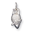 Sterling Silver Owl Charm