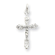 Sterling Silver INRI Crucifix Charm