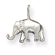Sterling Silver Elephant Pendant