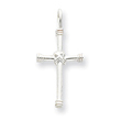 Sterling Silver Cross Charm