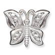 Sterling Silver Butterfly Slide