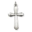 Sterling Silver Antiqued Cross Pendant