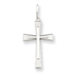 Sterling Silver Laser Designed Cross Charm