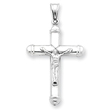 Sterling Silver Reversible Crucifix Pendant